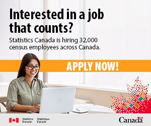 Statistics Canada is Hiring Census Employees