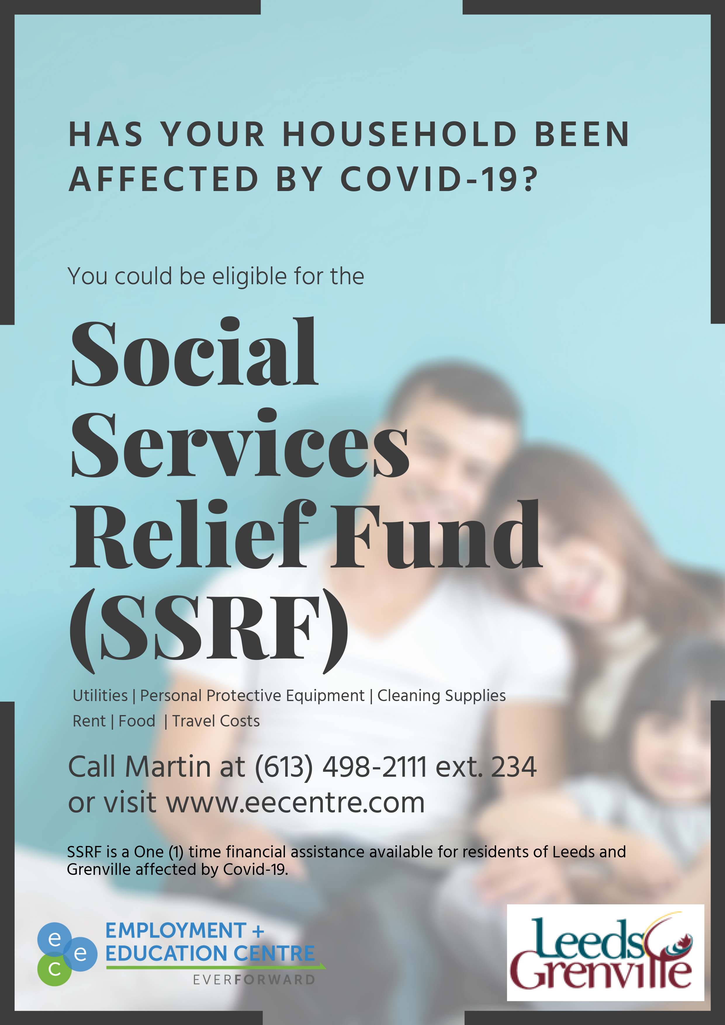Are You Eligible for the Social Services Relief Fund?